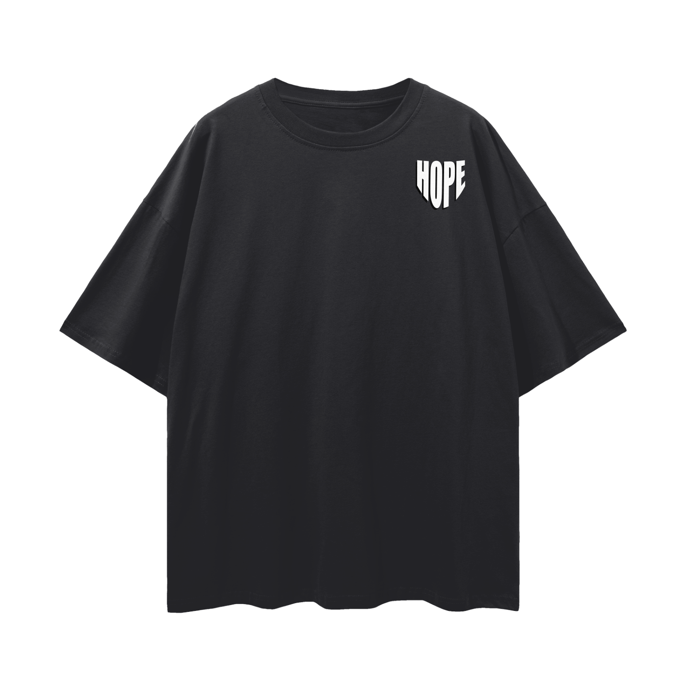 Oversize Deep Drop Shoulder Tee - 190 GSM