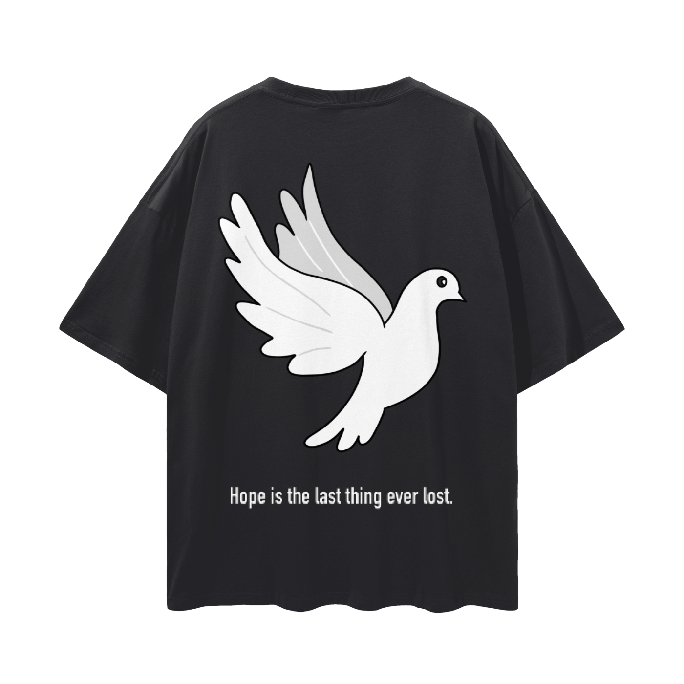 Oversize Deep Drop Shoulder Tee - 190 GSM