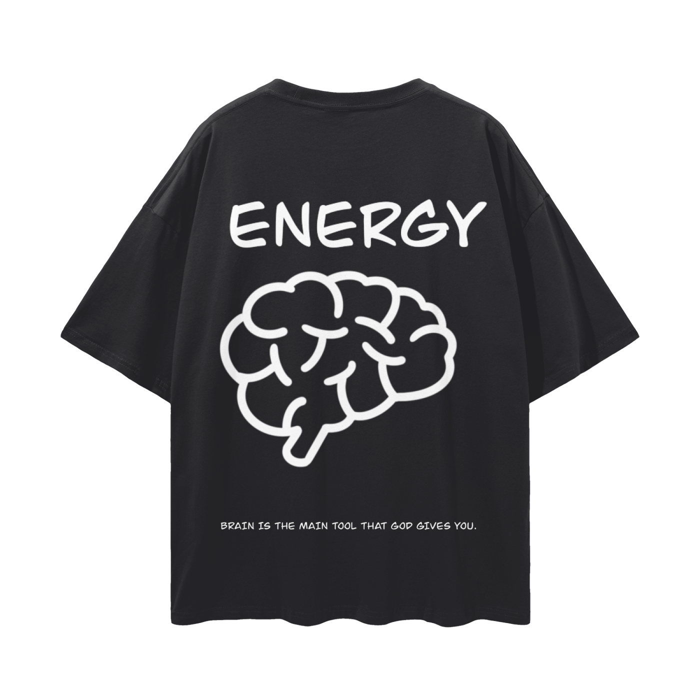 Oversize Deep Drop Shoulder Tee - 190 GSM